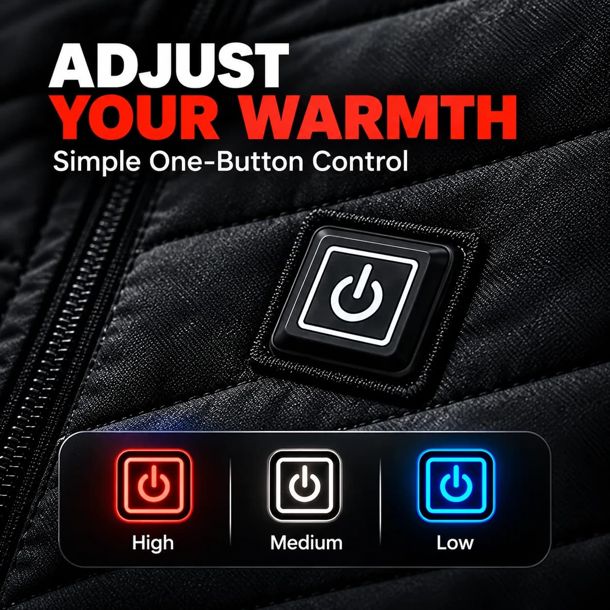 Heated Vest for Men and Women with 15 Heating Zones, Heating Vest with 3 Temperature Levels, Heating Vest for Outdoor, Work & Leisure, Body Warme image 8