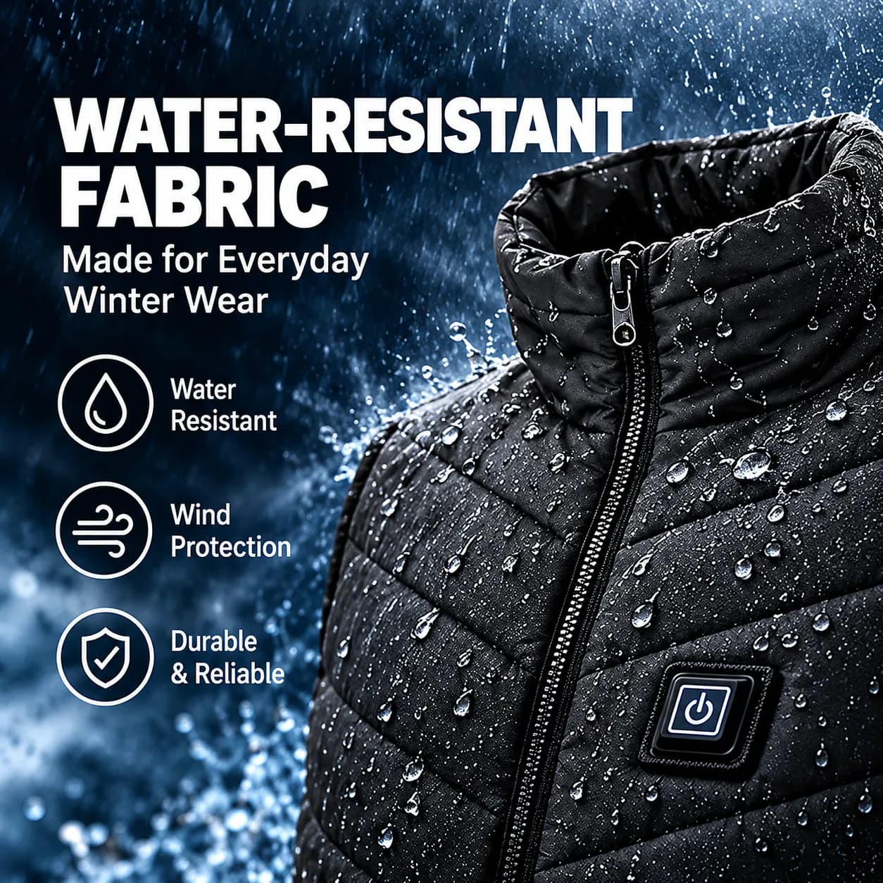 Heated Vest for Men and Women with 15 Heating Zones, Heating Vest with 3 Temperature Levels, Heating Vest for Outdoor, Work & Leisure, Body Warme image 13