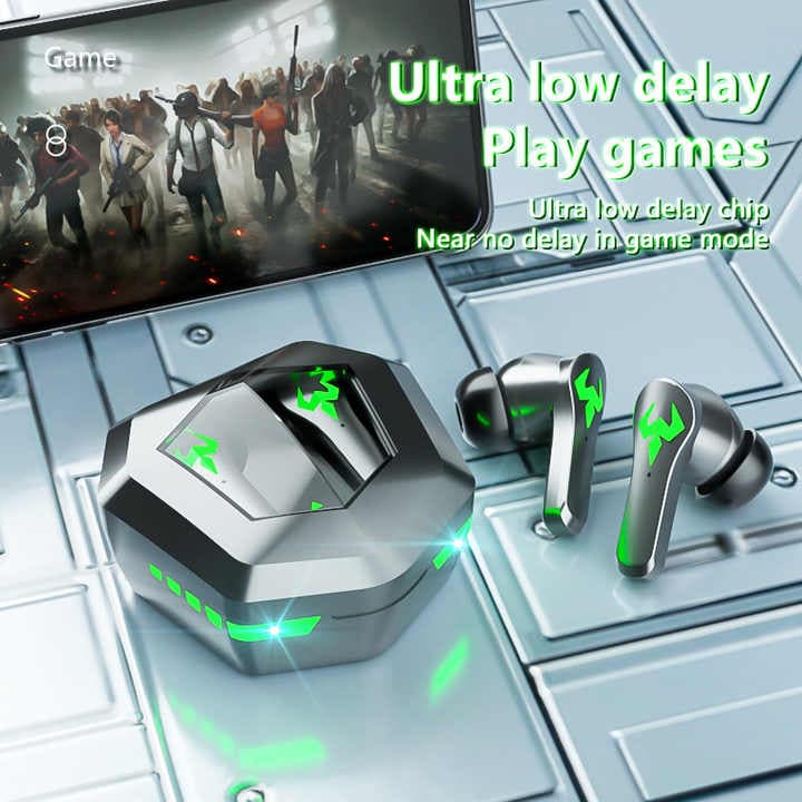 N35 Gaming Wireless Earbuds Bluetooth 5.3 Low Delay LED Display Dual Mode Stereo In-Ear Earphones with Mic image 6