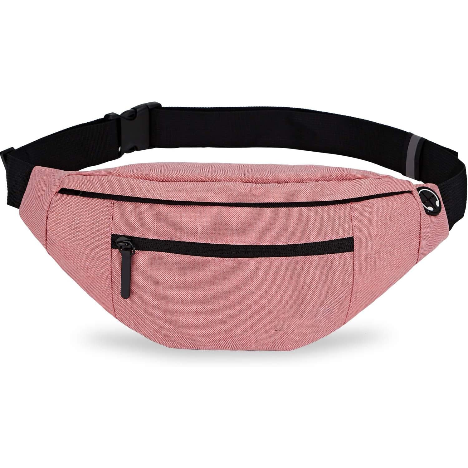 Oxford Cloth Fanny Pack, Multi‑Pocket Water‑Resistant Waist Bag Adjustable Belt Pouch for Travel Sports Daily Use image 6
