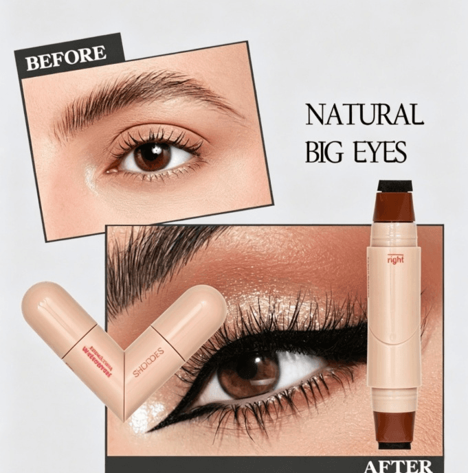 Adjustable Angle Eyeliner Stamp, Smudge Proof Long Lasting Liquid Liner image 11