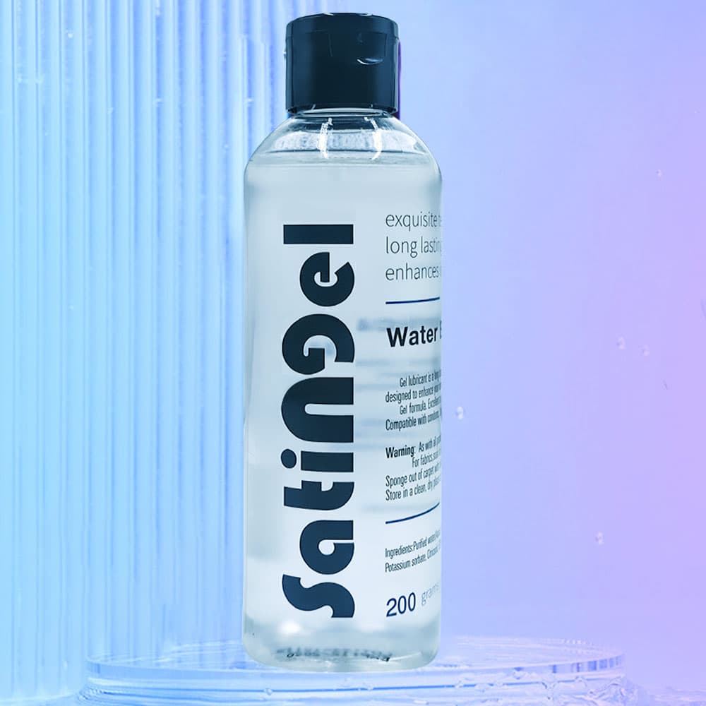 Water Based Intimate Lubricant Plant-Derived Long Lasting Smooth Hydrating Personal Lubricating Gel image 3