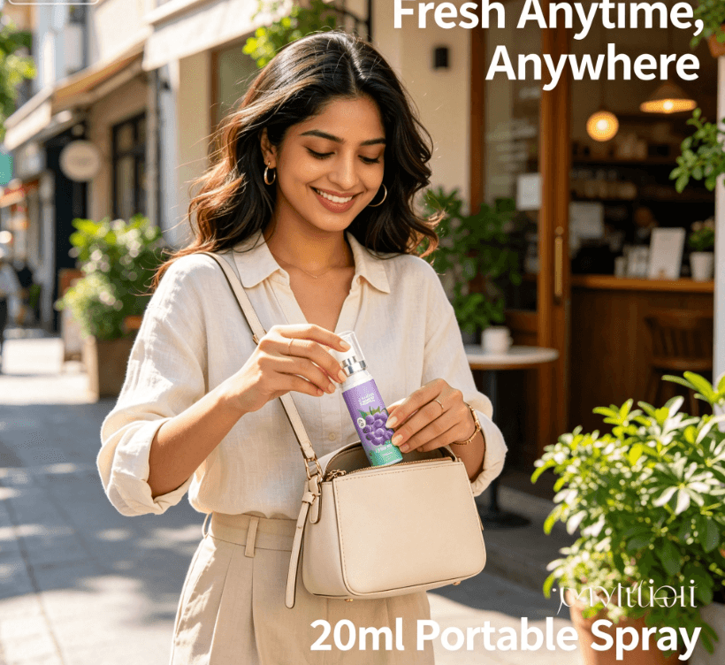 Fruit & Mint Mouth Freshener Spray 6 Flavors Portable 20ml Oral Spray Instant Fresh Breath Remove Bad Breath Pocket Size Daily Oral Care image 12