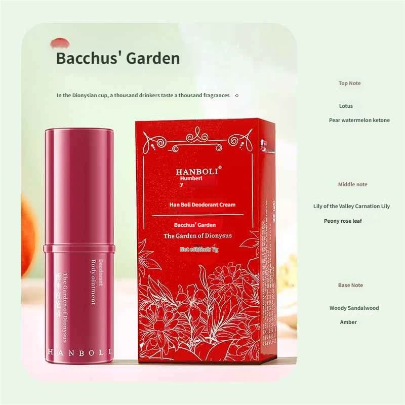 HANBOLI Portable Solid Fragrance Balm Stick 4 Scents Smooth Non-Sticky Mini Body Perfume Deodorant Cream for Daily Travel red thumbnail