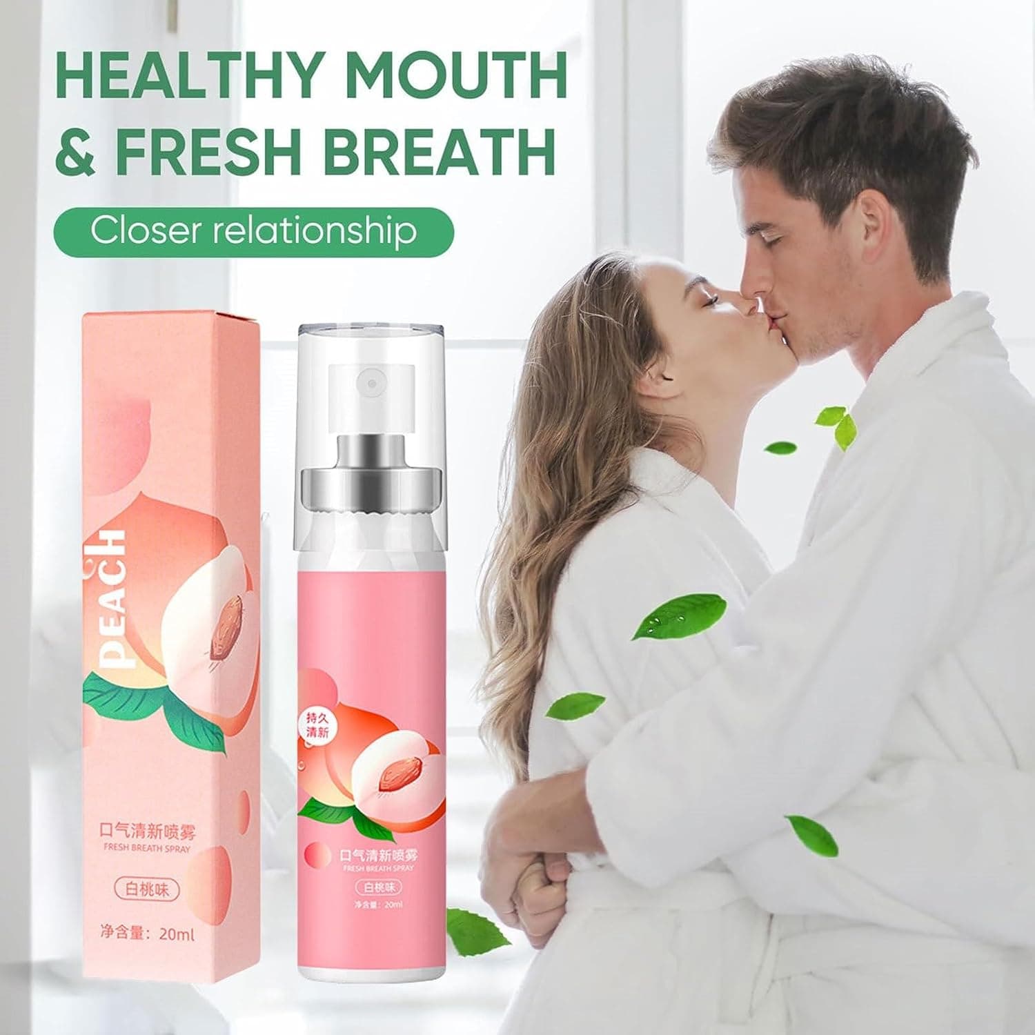 Fruit & Mint Mouth Freshener Spray 6 Flavors Portable 20ml Oral Spray Instant Fresh Breath Remove Bad Breath Pocket Size Daily Oral Care image 8