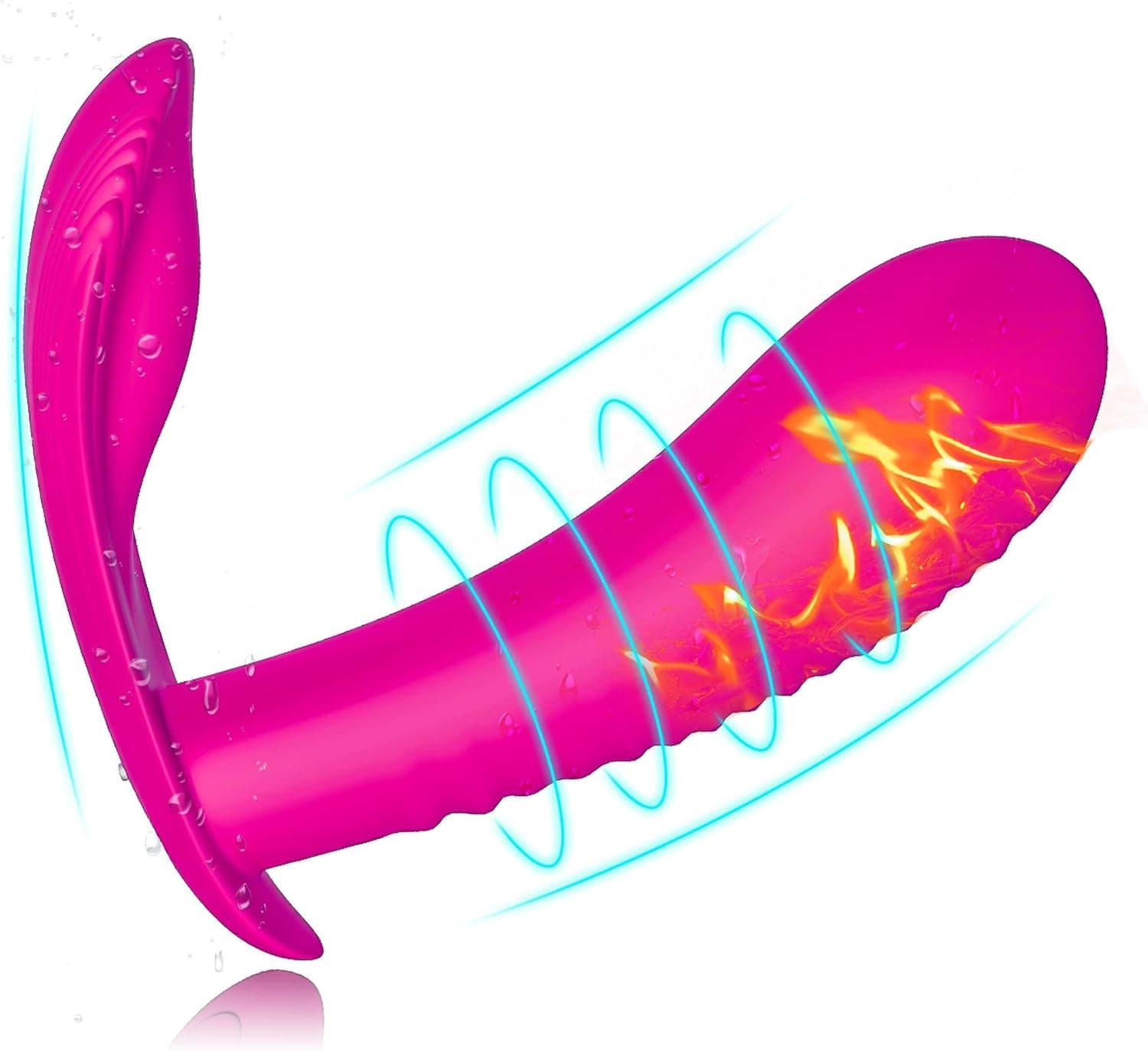 Coolkim Vibradorador Mujer Juguetes Eroticos Vibrador Mando Distancia Vibradorador Clitoris Consoladores.. para Mujer con Vibracion