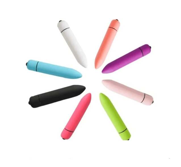Mini Portable Waterproof Bullet Massager 10 Speed Vibration Modes Soft Silicone Mini Pocket Vibrator Discreet Personal Relax Toy