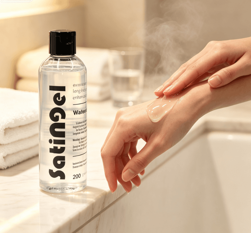 Water Based Intimate Lubricant Plant-Derived Long Lasting Smooth Hydrating Personal Lubricating Gel image 5