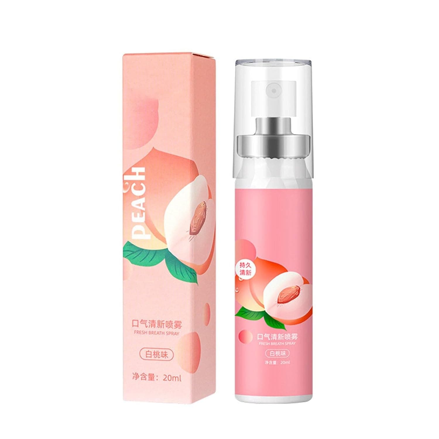 Fruit & Mint Mouth Freshener Spray 6 Flavors Portable 20ml Oral Spray Instant Fresh Breath Remove Bad Breath Pocket Size Daily Oral Care image 2