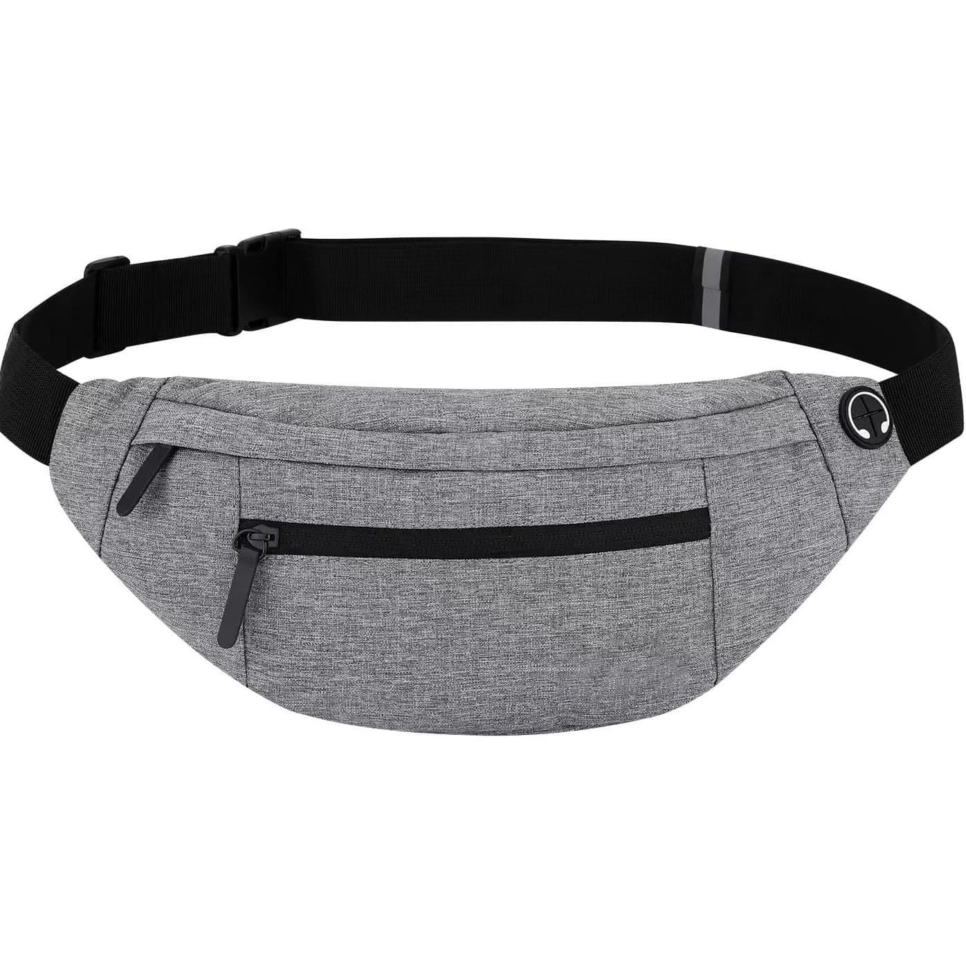 Oxford Cloth Fanny Pack, Multi‑Pocket Water‑Resistant Waist Bag Adjustable Belt Pouch for Travel Sports Daily Use image 8