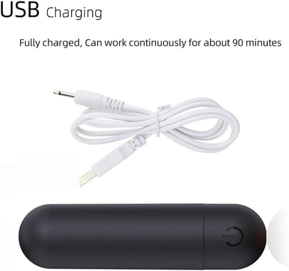 Mini USB Rechargeable Electric Massager 10 Vibration Modes Quiet Body-Safe Material for Face & Body Relaxation image 2